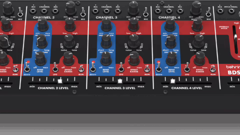 Behringer SDS-3 : le retour du drum synth Simmons en Eurorack