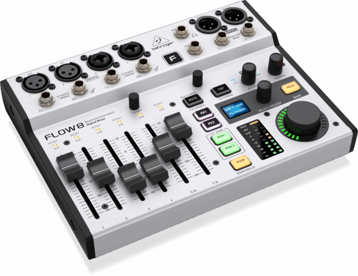 Behringer Flow 8: how to record via USB (10 channels) and route audio ...