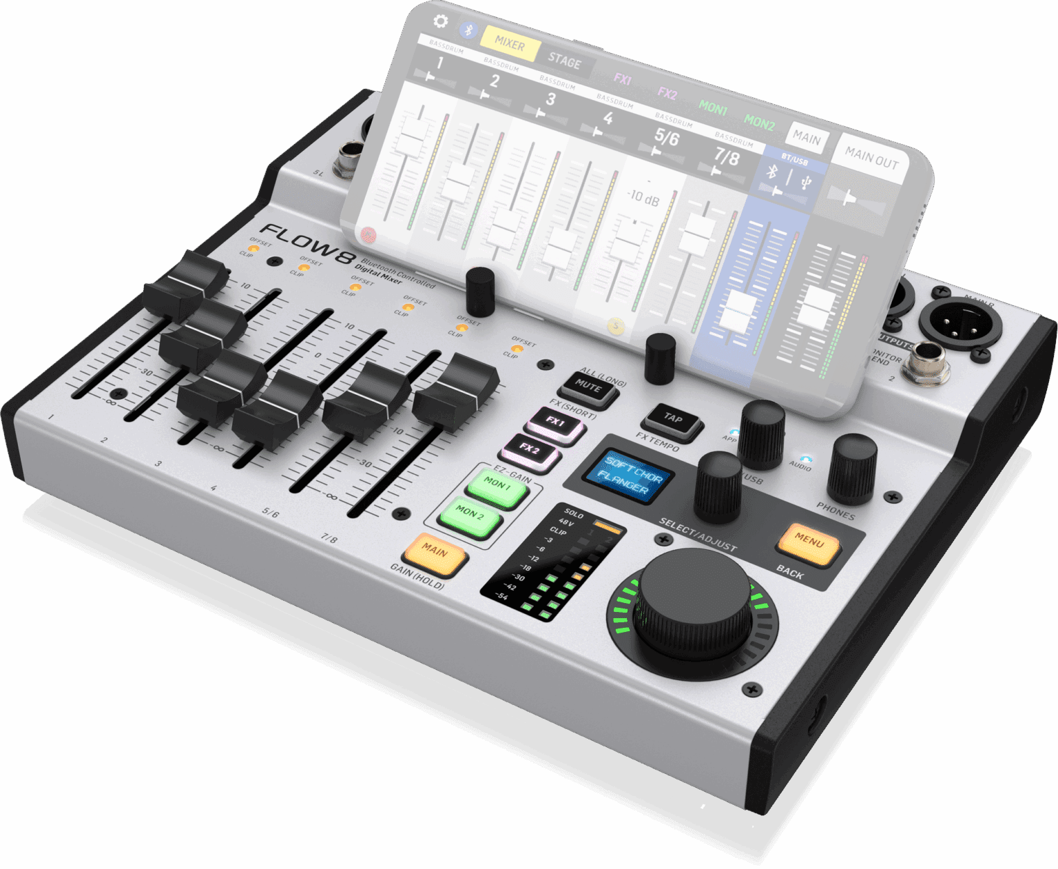 Behringer Flow 8: how to record via USB (10 channels) and route audio ...