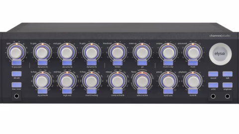 elysia channex studio : le channel strip ultra haut de gamme qui centralise tout votre studio