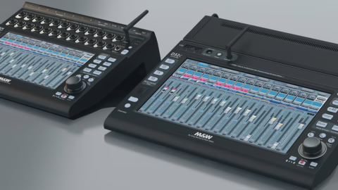 Consoles de mixage numériques M&W Pro Audio D24 et D32 de Greg Mackie et Peter Watts
