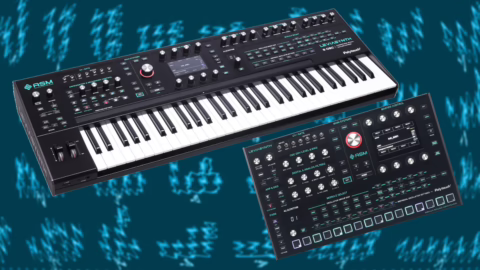 ASM Leviasynth, synthétiseur hybride 16 voix à 8 opérateurs FM et filtres analogiques