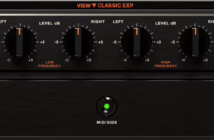 L'interface du plugin Dangerous Music BAX EQ en mode classique étendu