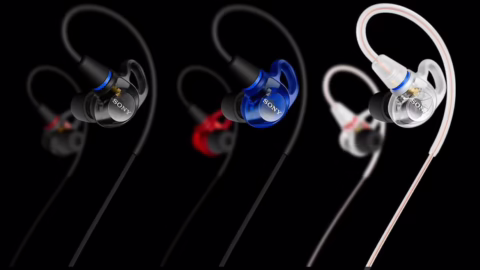 Écouteurs intra-auriculaires de monitoring Sony IER-M500, vue principale