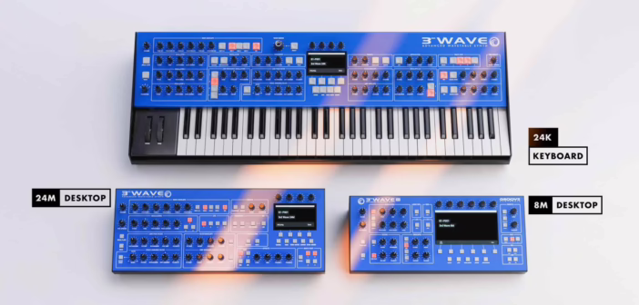 La famille 3rd Wave de Groove Synthesis : les modules 24K, 24M et 8M