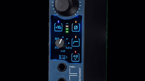 Cloud Microphones True Blue 520, préampli micro et DI au format 500