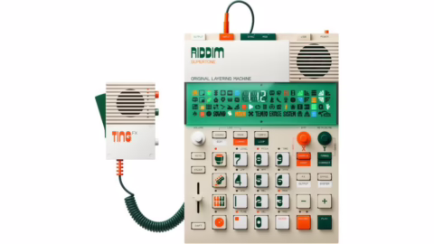 Teenage Engineering EP-40 Riddim Supertone, vue d'ensemble de la groovebox