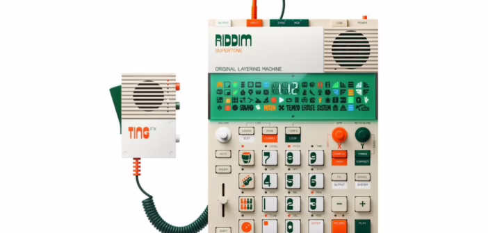 Teenage Engineering EP-40 Riddim Supertone, vue d'ensemble de la groovebox