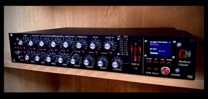 La tranche de console GC Audio Total Recall Producer Channel de face