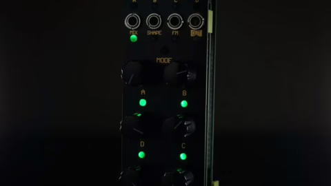 Module Eurorack Ghost In Translation Drone, synthetiseur de drones a quatre voix