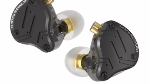 Ecouteurs KZ ZS10 Pro X hybrides a cinq transducteurs