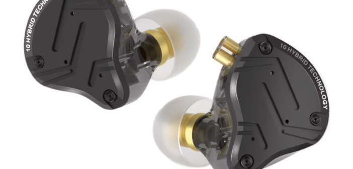 Ecouteurs KZ ZS10 Pro X hybrides a cinq transducteurs