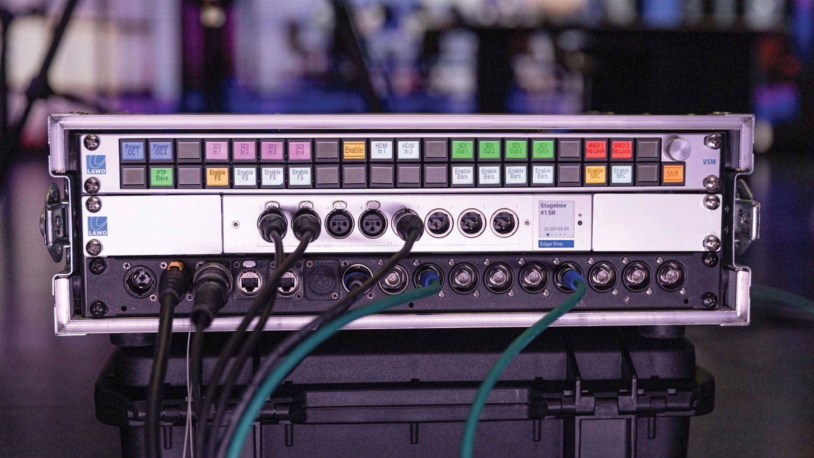 Lawo Edge One deployed in remote production