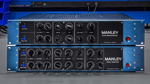 Manley Dual Channel EQ Series : les deux nouveaux egaliseurs a lampes passifs