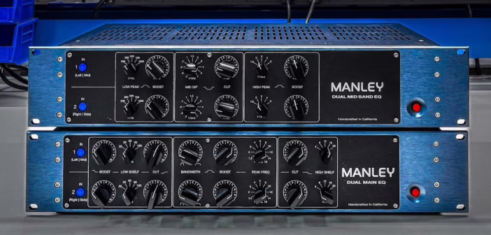 Manley Dual Channel EQ Series : les deux nouveaux egaliseurs a lampes passifs