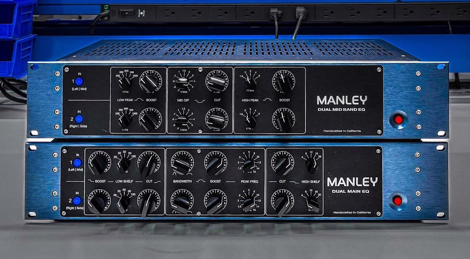 Manley Dual Channel EQ Series : les deux nouveaux égaliseurs à lampes passifs