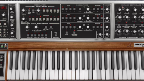 Cherry Audio Memorymode 2, l'emulation du Memorymoog en version deux