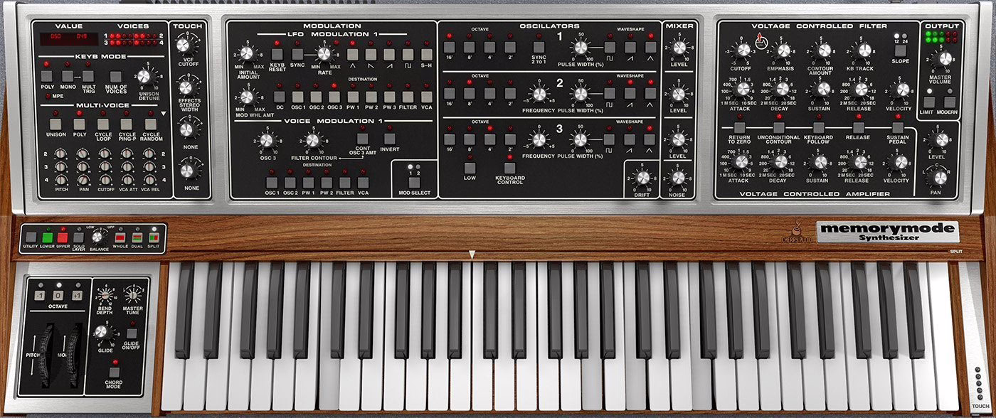 Cherry Audio Memorymode 2, l'emulation du Memorymoog en version deux