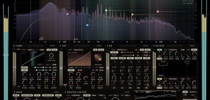 Interface une-fenêtre du processeur de mastering ONRI Audio REISEI