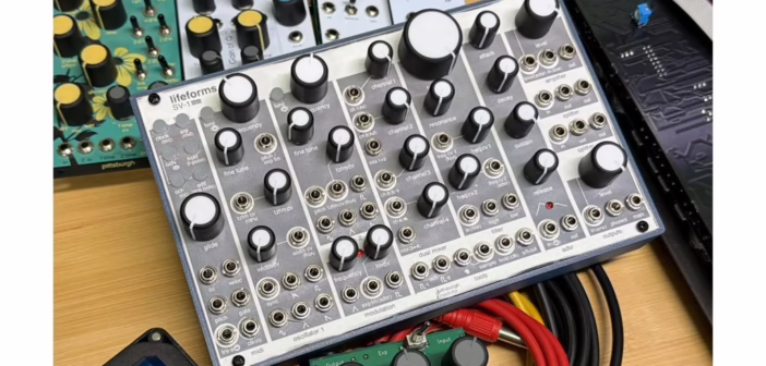 Le synthetiseur semi-modulaire de bureau Pittsburgh Modular Lifeforms SV-1 Mini