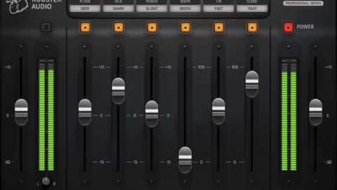 Black Rooster Audio PS-VC1 : la voie vocale a six modules sur un seul panneau