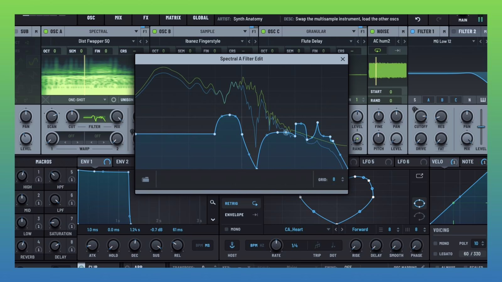 Serum 2's spectral oscillator