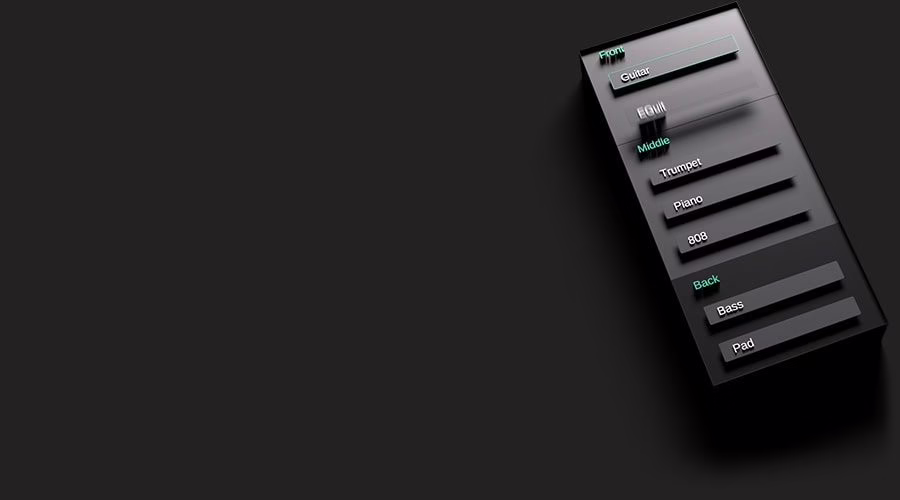 La vue de session de smart:chain, où les instances dialoguent à l'échelle du mix