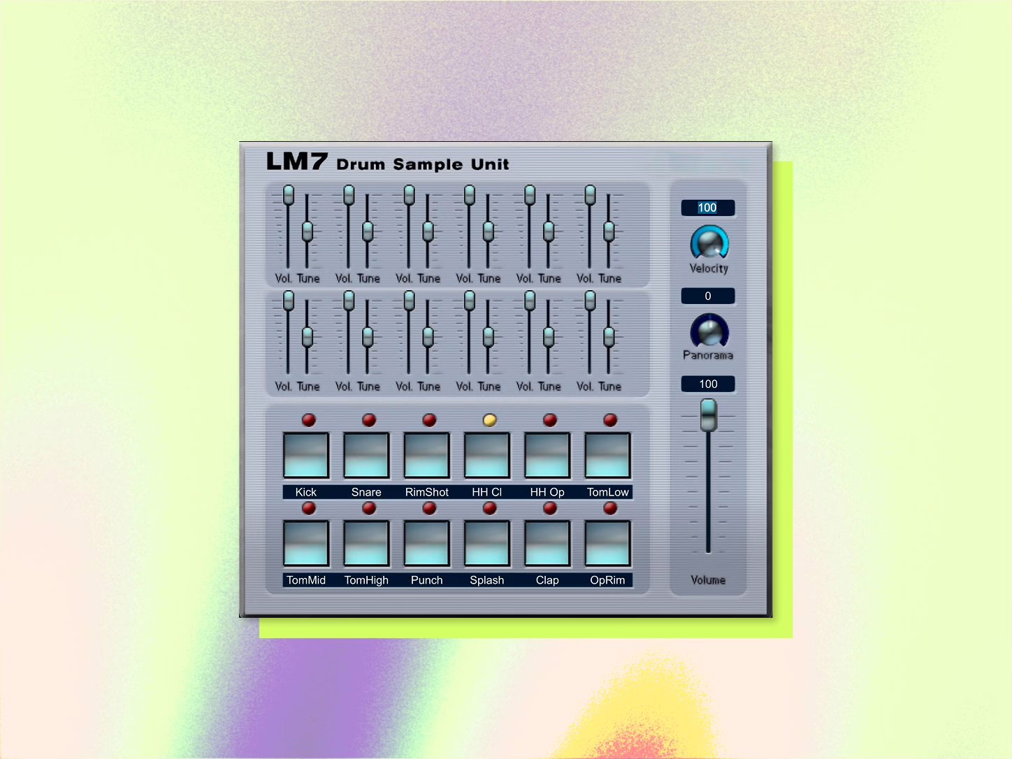 Graphic interface of a plugin from the Steinberg Classics collection