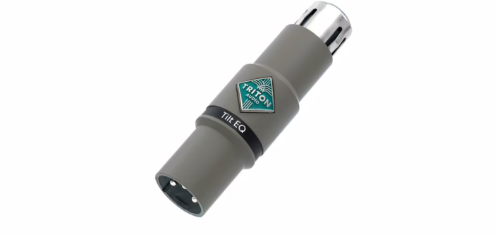 Le Triton Audio Tilt EQ, préampli et correcteur de tonalité in-line au format XLR