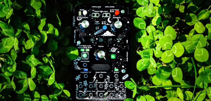Le synthétiseur génératif bio-interactif VAEMI Synterra vu de face