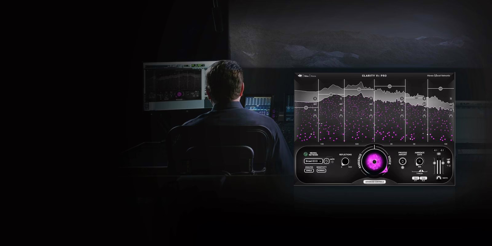 Interface du plugin Waves Clarity Vx Pro
