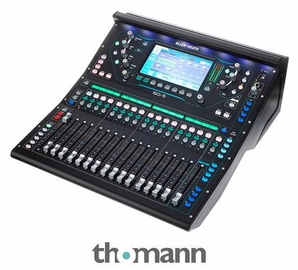 The compact Allen & Heath SQ-5 digital mixing console