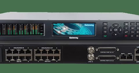 Codec audio broadcast multicanal pour liaisons de contribution sur IP, face avant et arrière