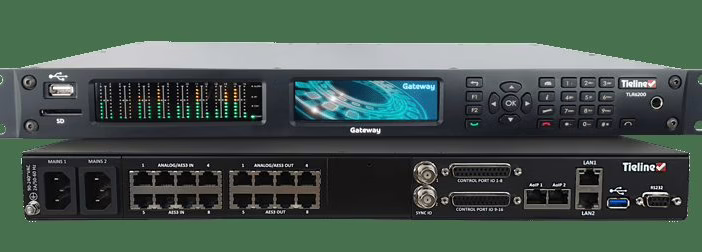 Codec audio broadcast multicanal pour liaisons de contribution sur IP, face avant et arrière