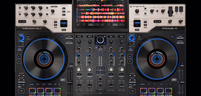 La console DJ autonome Denon DJ Prime 4 G2 vue de dessus