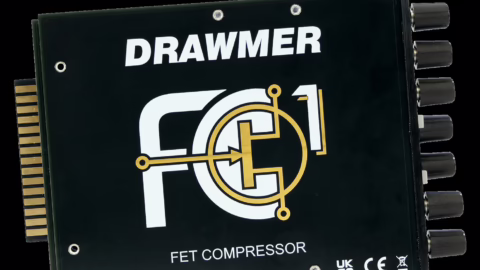 Face avant du compresseur FET Drawmer FC1 au format 500