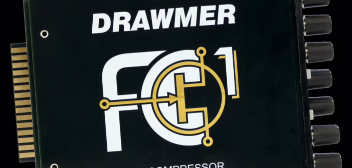 Face avant du compresseur FET Drawmer FC1 au format 500
