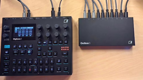 Elektron Outbox 8, interface multi-sorties pour instruments Elektron