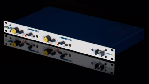 HLabs PRE169S, deux preamplis PRE169 en rack 1U