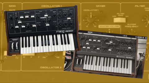 Martinic Prodigy, émulation logicielle du Moog Prodigy de 1979