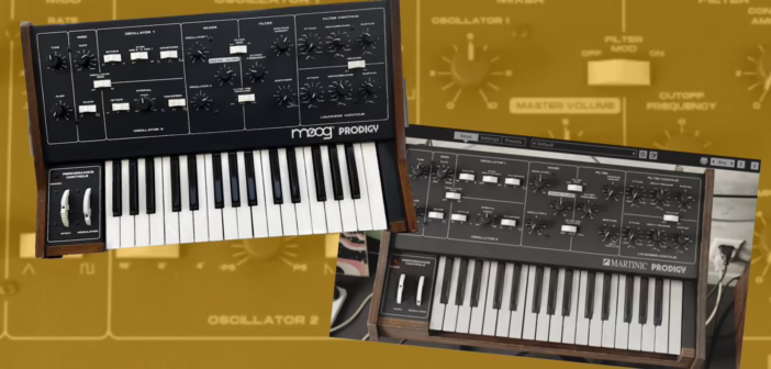 Martinic Prodigy, émulation logicielle du Moog Prodigy de 1979