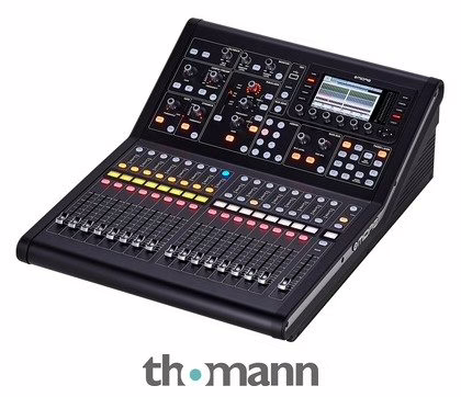 The compact Midas M32R Live digital mixing console with Midas preamps