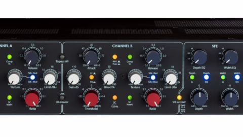 Le Master Buss Processor de Rupert Neve Designs, dont le plugin Portico II reprend le comportement