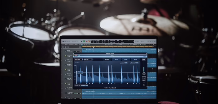 Sonnox Oxford Drum Gate 2 en action sur une prise de batterie multi-micros