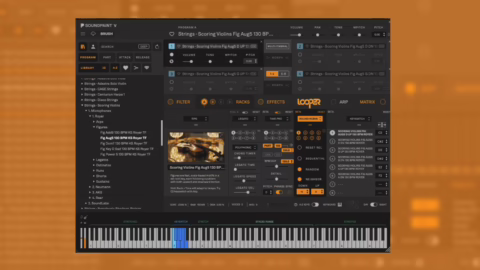 Soundpaint 5.0, la plateforme d'instruments virtuels et de sampling de 8Dio