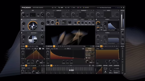 L'instrument logiciel Spitfire Audio Phoenix concu avec BT
