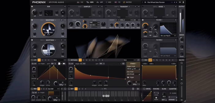 L'instrument logiciel Spitfire Audio Phoenix concu avec BT