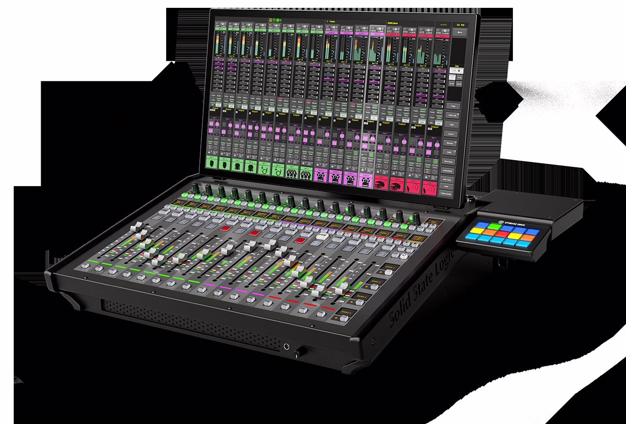 Contrôle du SSL TCA Tour via la Tempest Control App et un pavé de touches