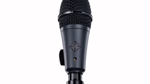 Le micro dynamique TELEFUNKEN M81-SH redessiné, vue de face