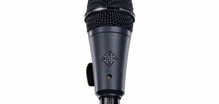Le micro dynamique TELEFUNKEN M81-SH redessiné, vue de face